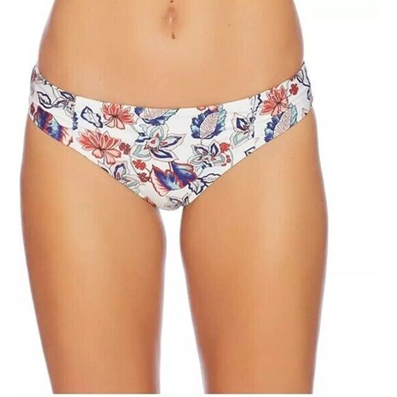 NWT ELLA MOSS Folktale Shirred Side Multicolored Boho‎ Bikini Bottom Size XS - Picture 3 of 9